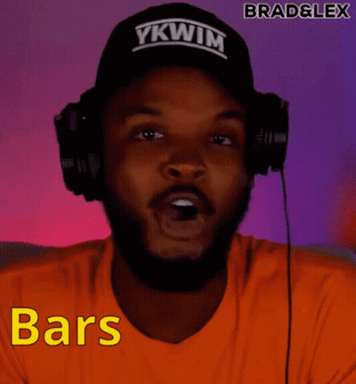 Two Men In Front Of Clam's Burgers GIF