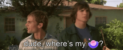 Two Men In Front Of House Asking Where's My GIF