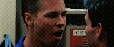 Two Men In Front Of Ice Locker GIF