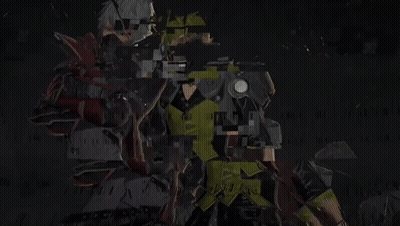 Two Men In Gas Masks GIF