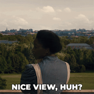 Two Men In Grassy Field With Catch Me In The Prairie GIF