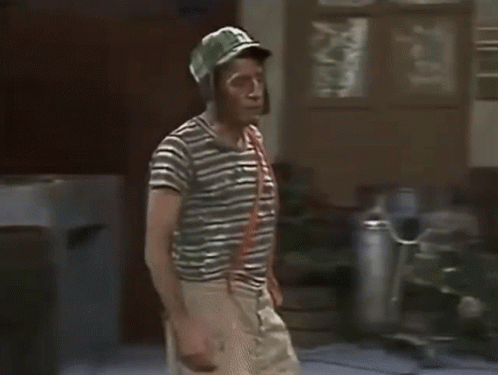 Two Men In Hats And Striped Shirts GIF