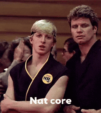 Two Men In Karate Uniforms Nat Core GIF
