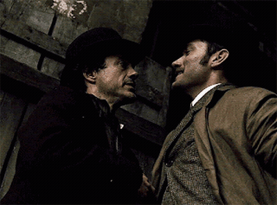 Two Men In Suits And Hats Smiling GIF
