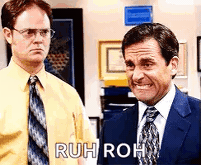 Two Men In Suits And Ties Are Standing Next To Each Other . GIF
