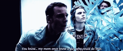 Two Men In Suits And Ties Side By Side GIF
