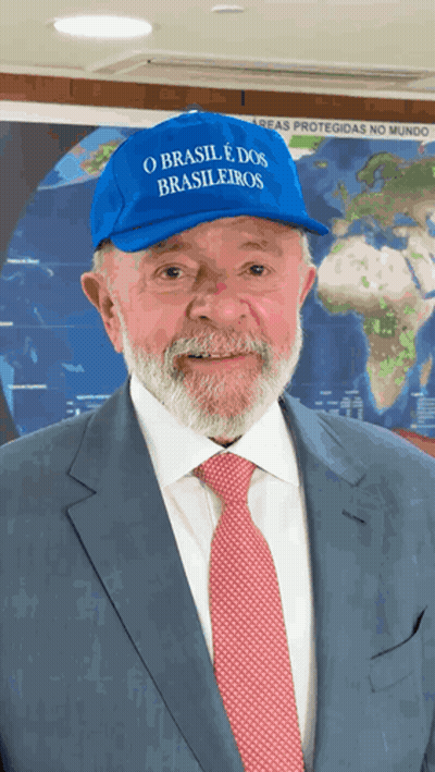Two Men In Suits And Ties Standing Before Certificates GIF