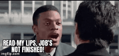 Two Men In Suits Talking GIF
