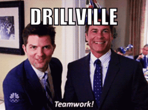 Two Men In Suits Teamwork GIF