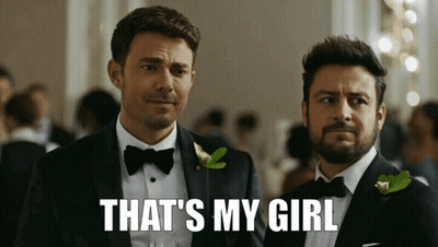 Two Men In Tuxedos With That S My Girl GIF