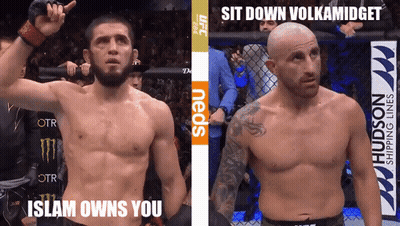 Two Men Islam Owns You Sit Down Volkamidget GIF