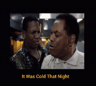 Two Men It Was Cold That Night GIF