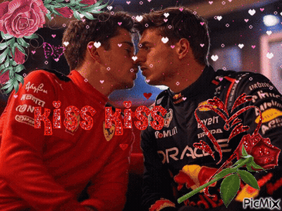 Two Men Kissing Kiss Kiss GIF