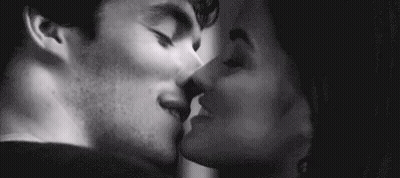 Two Men Kissing While Another Says Ahh GIF