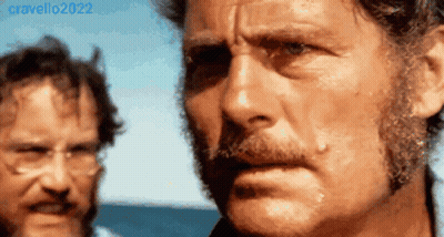 Two Men Looking At Each Other 2022 GIF