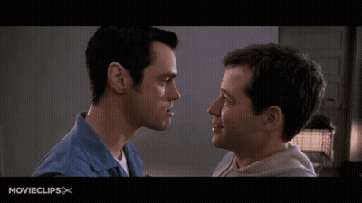 Two Men Looking At Each Other Movie Clip GIF