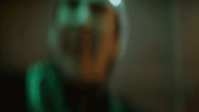 Two Men Looking At Each Other Saying I'm Gonna Touch You GIF