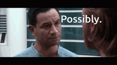 Two Men Looking At Each Other With Possibly GIF