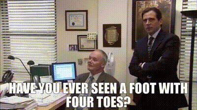 Two Men Next To Each Other In Office GIF