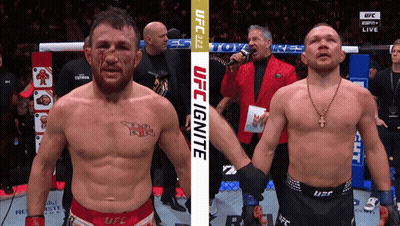 Two Men Next To Each Other UFC Ignite GIF