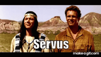 Two Men Next To Each Other With Servius GIF