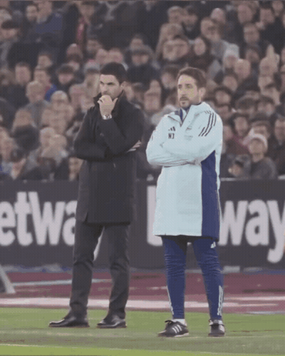 Two Men On Soccer Field With Betway Sign GIF