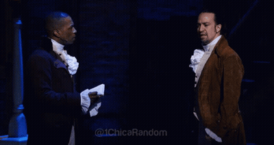 Two Men On Stage @ 1Chica Random GIF
