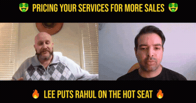 Two Men On Video Call Pricing Your Services For More Sales GIF