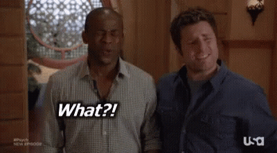 Two Men One Asking What GIF