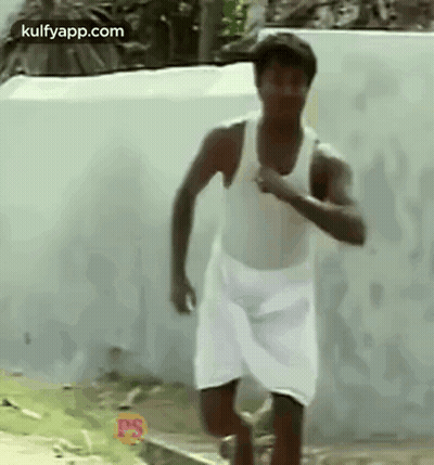 Two Men One In Red Bull Shirt GIF