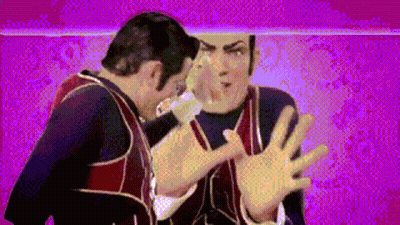 Two Men One Making Funny Face GIF