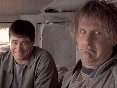 Two Men One Making Funny Face GIF