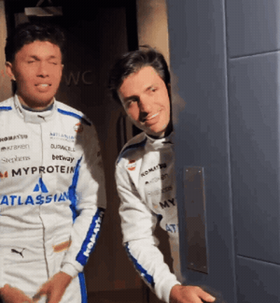 Two Men One Wearing Myprotein Jacket GIF