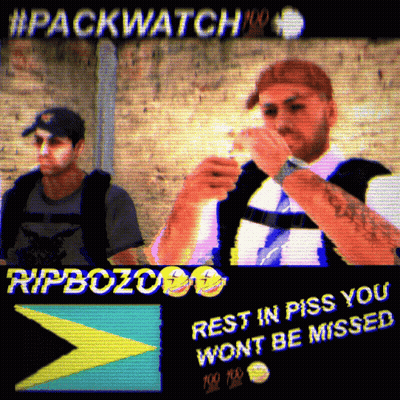 Two Men #Packwatch 100 Ripbozo Rest In Piss GIF