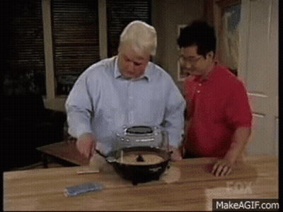Two Men Preparing Food Fox GIF