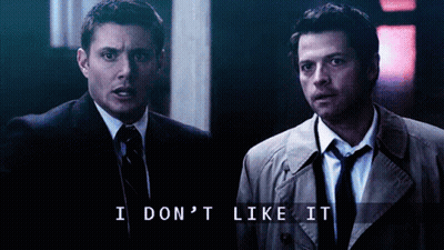 Two Men Saying I Don't Like It GIF