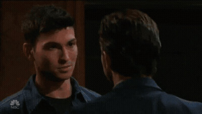 Two Men Saying Lets Just Take It Down A Notch Please GIF