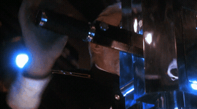 Two Men Saying My Favorite Color Is Blue GIF