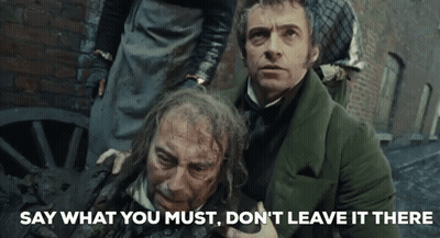 Two Men Saying Say What You Must GIF