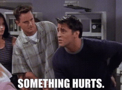 Two Men Saying Something Hurts GIF