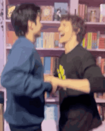 Two Men Shaking Hands GIF