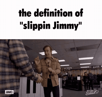 Two Men Shaking Hands Plaid Shirt Slippin Jimmy GIF