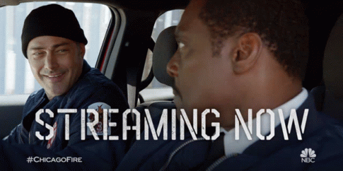 Two Men Sitting In Car Streaming Now GIF