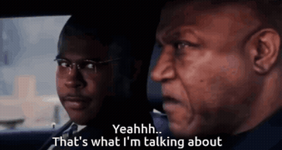 Two Men Sitting In Car Talking GIF