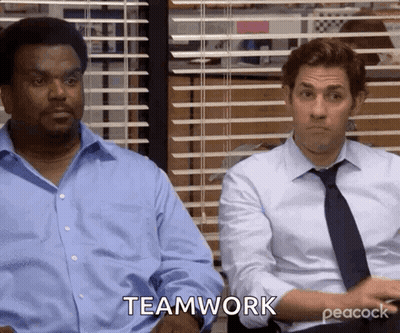 Two Men Sitting Next To Each Other GIF