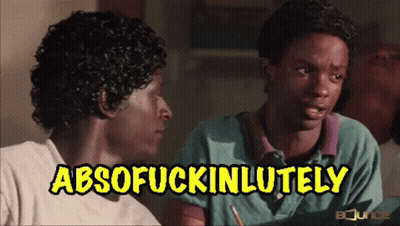 Two Men Sitting Next To Each Other GIF
