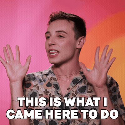 Two Men Sitting Next To Each Other On A Boat GIF