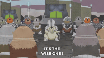 Two Men Sitting Next To Each Other GIF