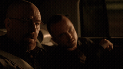 Two Men Sitting Next To Each Other With Hell No GIF