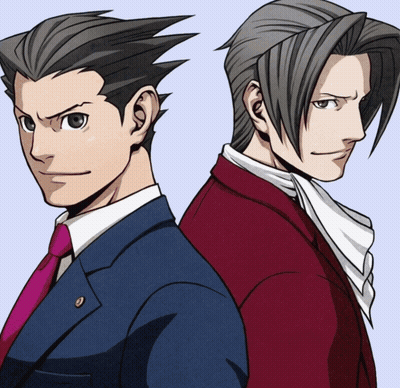 Two Men Standing Back To Back One Wearing Red Jacket GIF